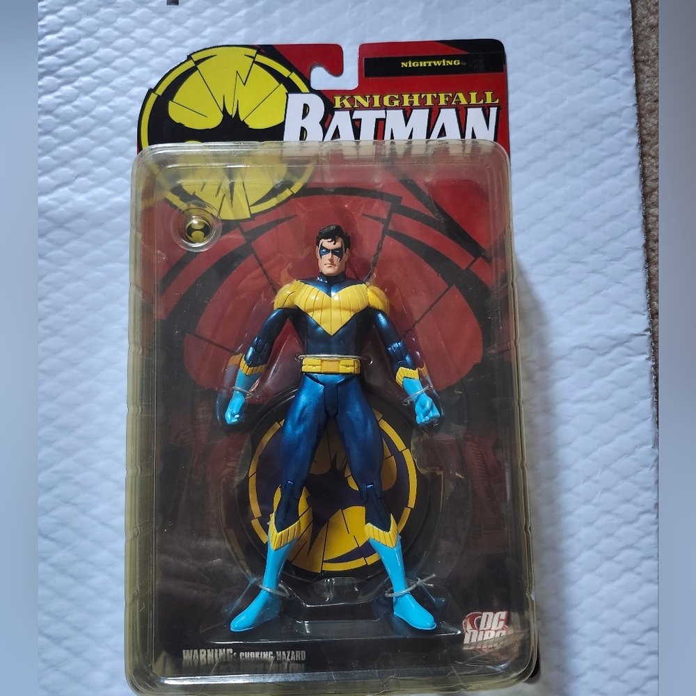 DC Direct Nightwing Batman Knightfall Series 1 Carded Action Figure Dick Grayson